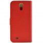 Vili Brightness Style Flip Θήκη Galaxy S4 Κόκκινο